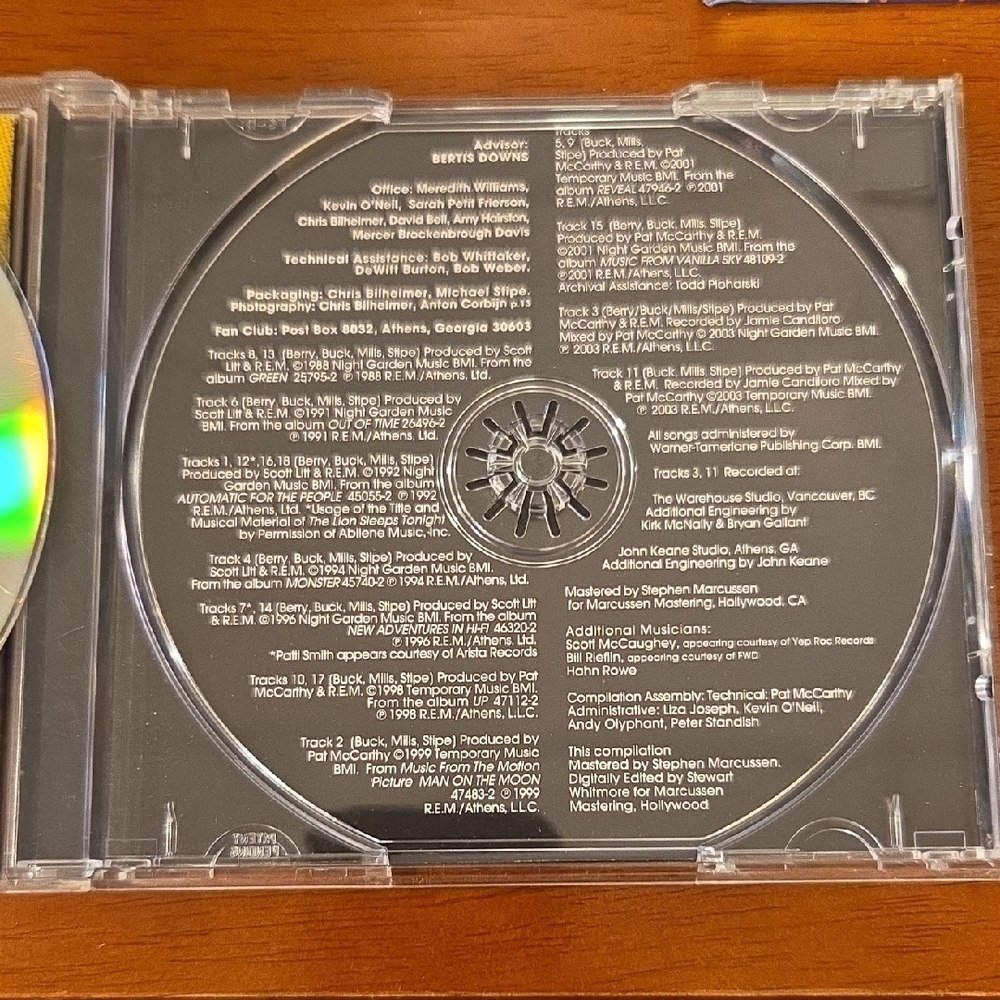 The Best of R.E.M. In Time 1988-2003 CD - Picture 5 of 6